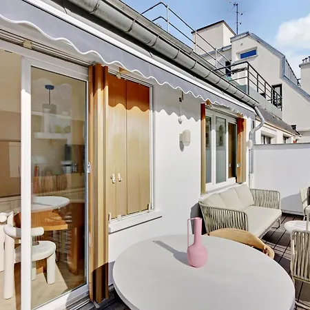 דירה Amazing Terrasse 1br-4p - Champs De Mars פריז